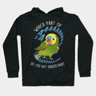 Blue-Fronted Amazon Parrot Aaaa Hoodie